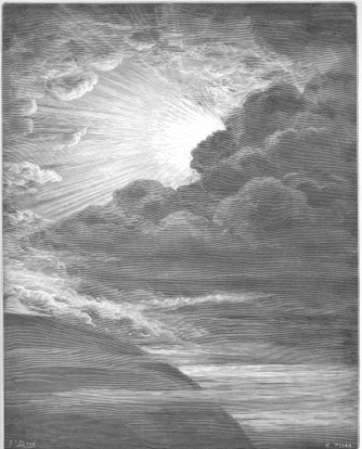 Création de lumière. Gustave Doré